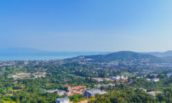 PANORAMIC SEA AND MOUNTAIN VIEWS LAND IN BOPHUT